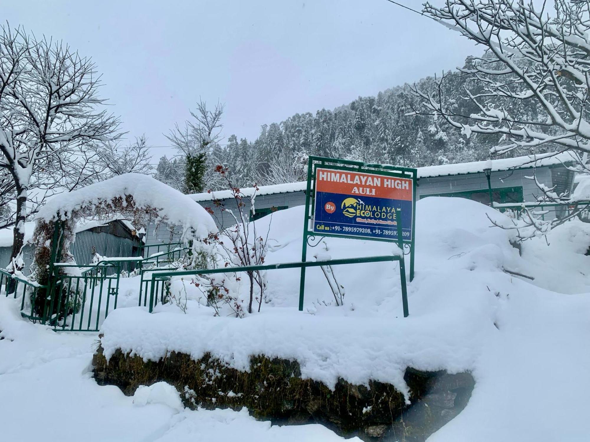 Himalayan High, Auli, By Himalayan Eco Lodges Joshīmath Exterior foto